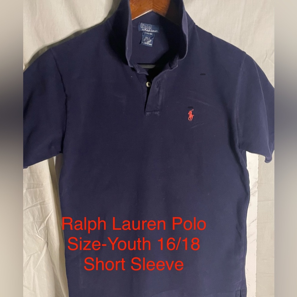 Ralph Lauren Dark Blue Polo with Red Horse